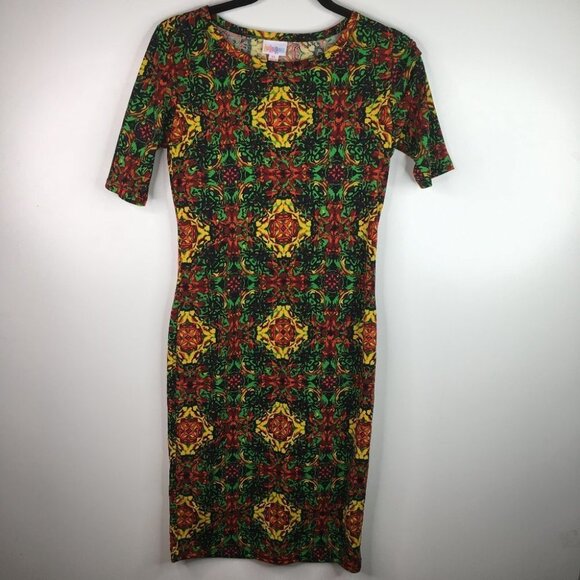 LULAROE Fractal Design Dress - Picture 1 of 7